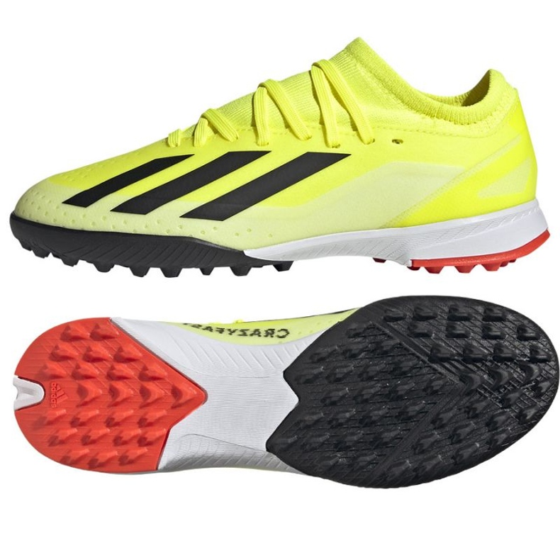 Adidas X Crazyfast League Tf Jr IF0681 skor gul