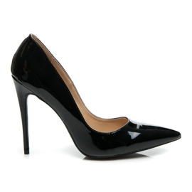 Vices Moderiktiga höga klackar svart