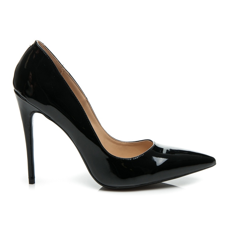 Vices Moderiktiga höga klackar svart