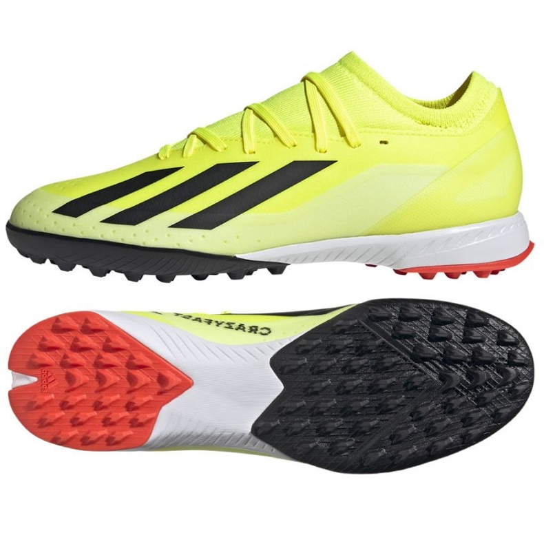 Adidas X Crazyfast League Tf M IF0698 skor gul