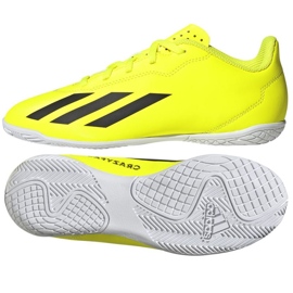 Adidas X Crazyfast Club In Jr IF0710 skor gul