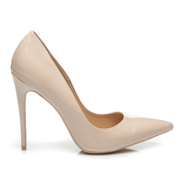 Vices Moderiktiga höga klackar brun