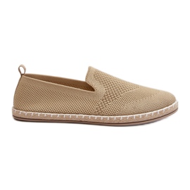 Beige Harmonie Slip-On Espadrilles för kvinnor