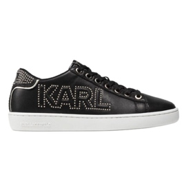 Karl Lagerfeld Karl Lagefeld Kupsole Ii Karl Mikrostud Logo W KL61221 skor svart