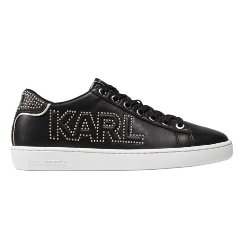 Karl Lagerfeld Karl Lagefeld Kupsole Ii Karl Mikrostud Logo W KL61221 skor svart