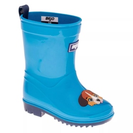 Bejo Cozy Wellies Kids Jr Wellington-stövlar 92800481266 blå