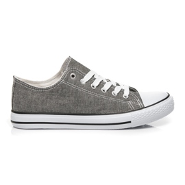 Tlck Shoes Denim sneakers grå