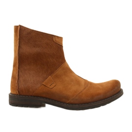 Olivier Läder herrstövlar 553KZ röda brun