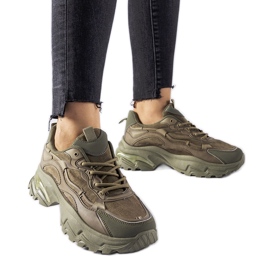 Gröna Wolnut sneakers