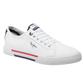 Pepe Jeans Brady Basic M PMS30816 skor vit