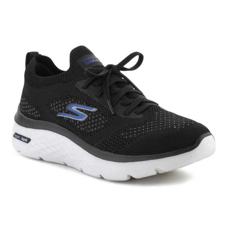 Skechers Go Walk Hyper Burst-Maritime M 216083-BKGY skor svart