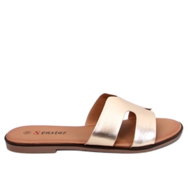 Seastar Palfre Gold flipflops för kvinnor gyllene