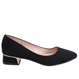 Marani Black lågklackade pumps svart