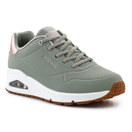 Skechers Uno Shimmer Away W 155196 SAGE-skor grön