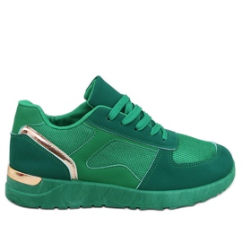 Doleh Green lätta sneakers för kvinnor grön