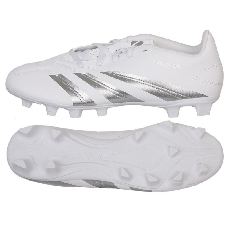 Adidas Predator Club FXG IG7758 fotbollsskor vit