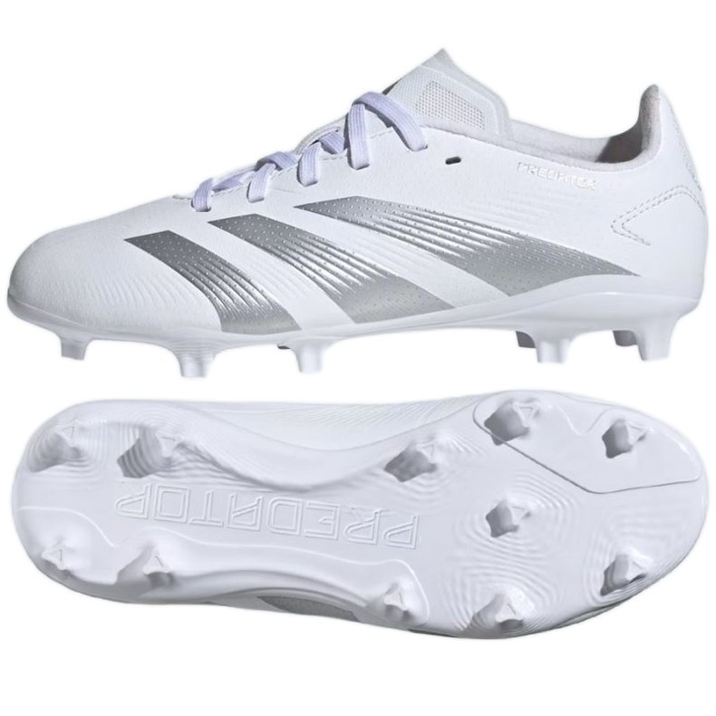 Adidas Predator League L Jr Fg IG7749 fotbollsskor vit