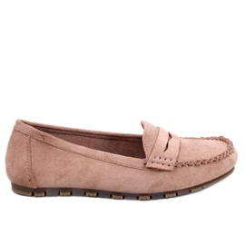 Loafers för damer från Anaya Khaki mocka beige