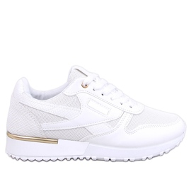 Agassi White damsneakers vit