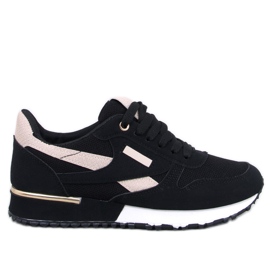 Agassi Blackbeig damsneakers svart