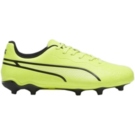 Puma King Match FG/AG Jr 107573 04 fotbollsskor grön