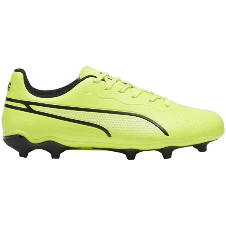 Puma King Match FG/AG Jr 107573 04 fotbollsskor grön
