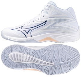 Mizuno Thunder Blade Z Mid W V1GC237500 volleybollskor vit