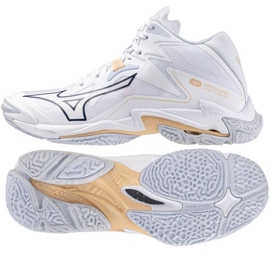 Mizuno Wave Lightning Z8 Mid W volleybollskor V1GC240535 vit