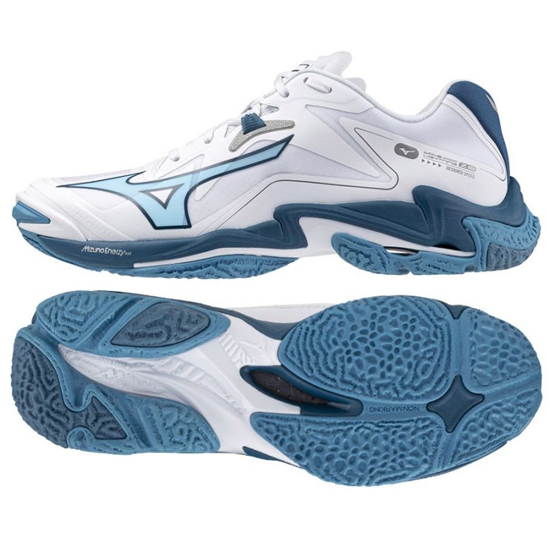 Mizuno Wave Lightning Z8 M V1GA240021 volleybollskor vit