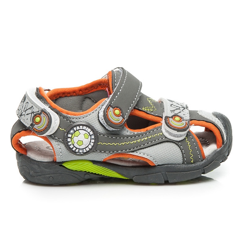 Apawwa Fotbollsandaler grå