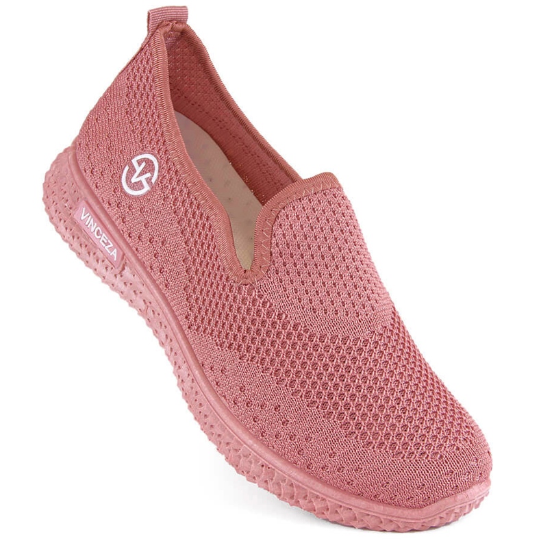 Slip-on sportskor för kvinnor, rosa, Vinceza 34602