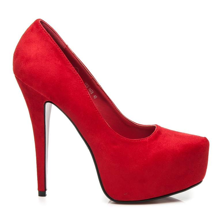 Yes Mile Nålar på plattformen röd