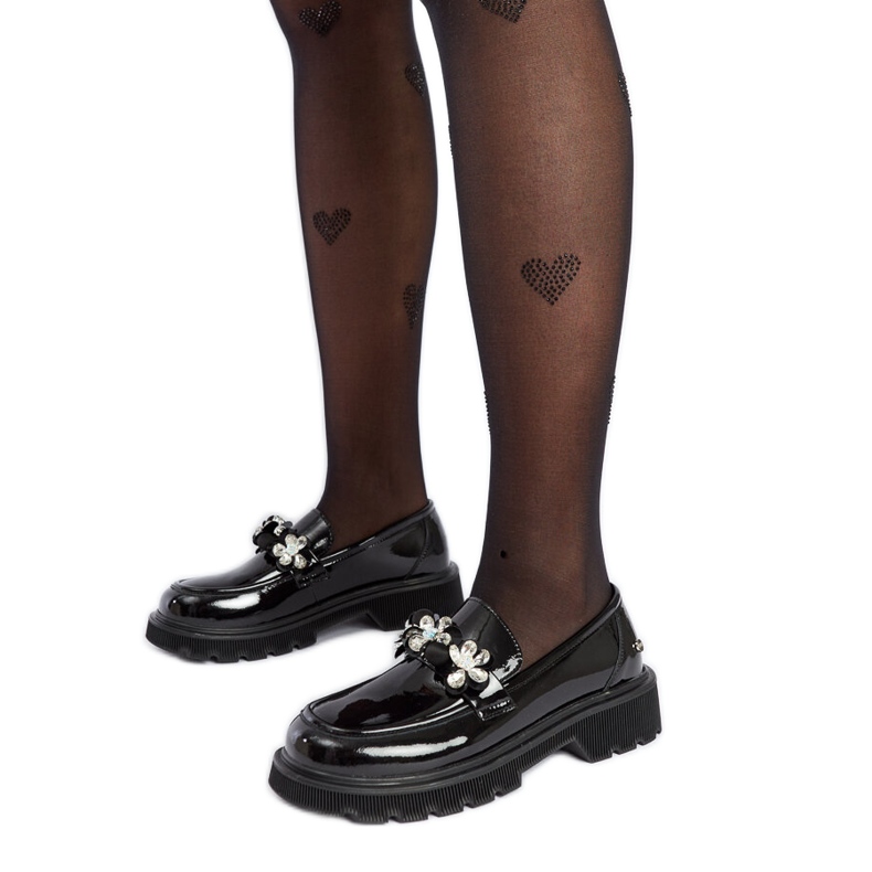 Svarta lackmockasiner Goe NN2N4200