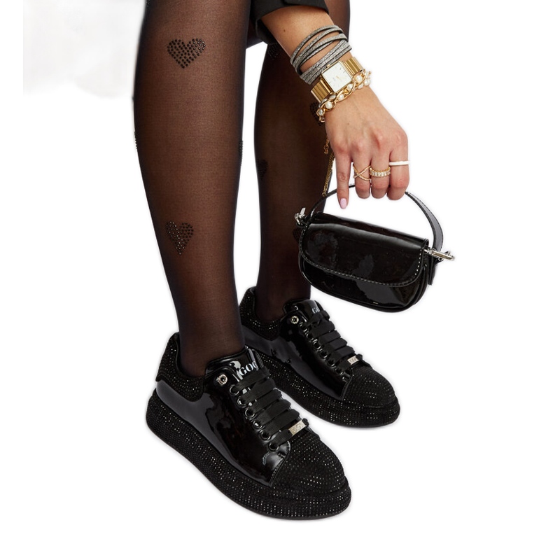 Goe NN2N4010 svarta sneakers med strass