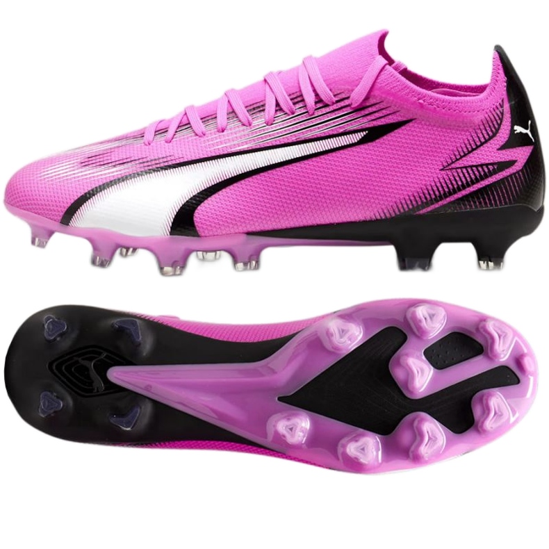 Puma Ultra Match FG/MG M 107754 01 skor rosa