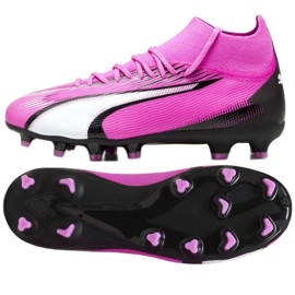 Puma Ultra Pro FG/AG Jr skor 107769 01 rosa