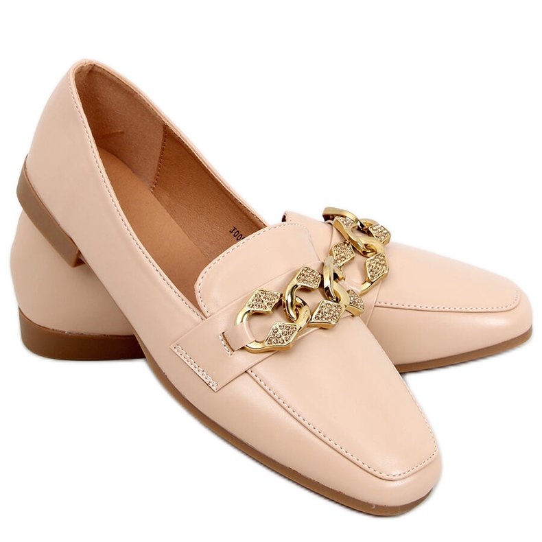 Mallow Khaki dam loafers beige