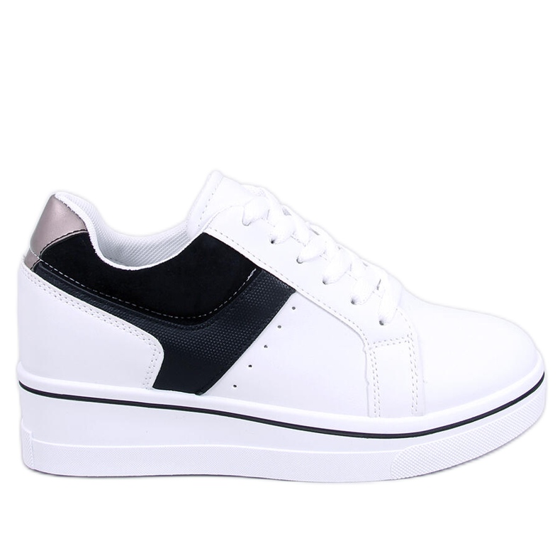 Tobey Black wedge sneakers vit