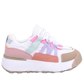 Vince Color Mix damsneakers vit