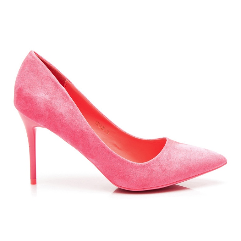 Vices Mocka högklackade skruvar rosa