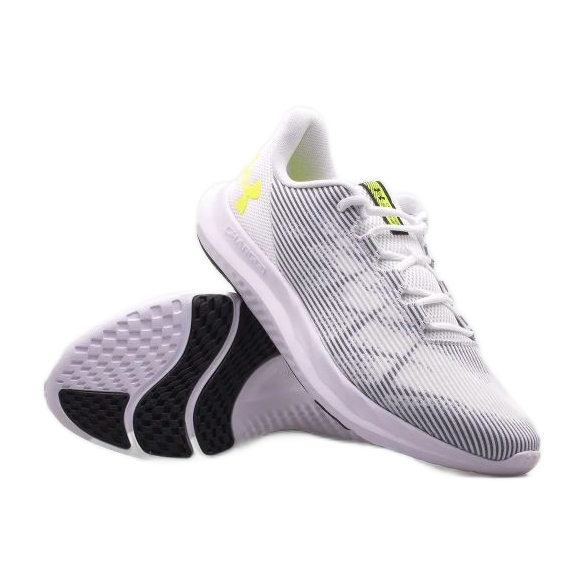 Under Armour Charged Swift M 3026999-100 skor vit