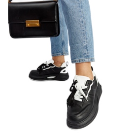Svarta och vita Galdino sneakers