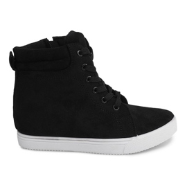 Wedge Sneakers TL089 Svart