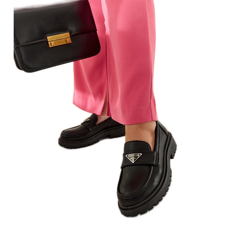Teri svarta loafers