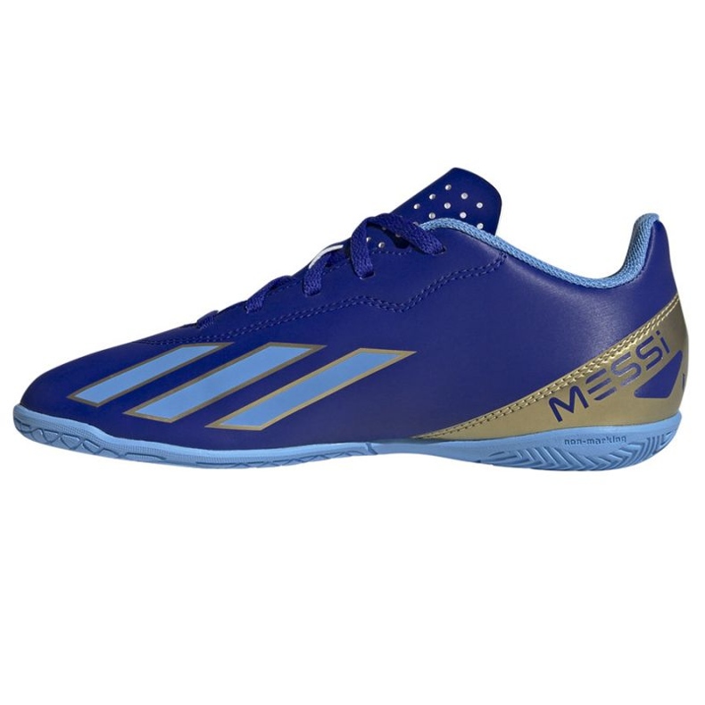 Adidas X Crazyfast Club Messi Jr In skor IE8667 blå