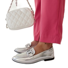 Silver klassiska Zana loafers