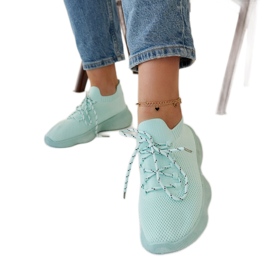 Roshni mint sport sneakers grön