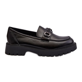 Vinceza Dam Eco Leather Loafers Svart Ledda