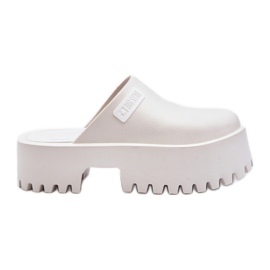 Damflip-flops med massiv sula Big Star NN274015 Vit