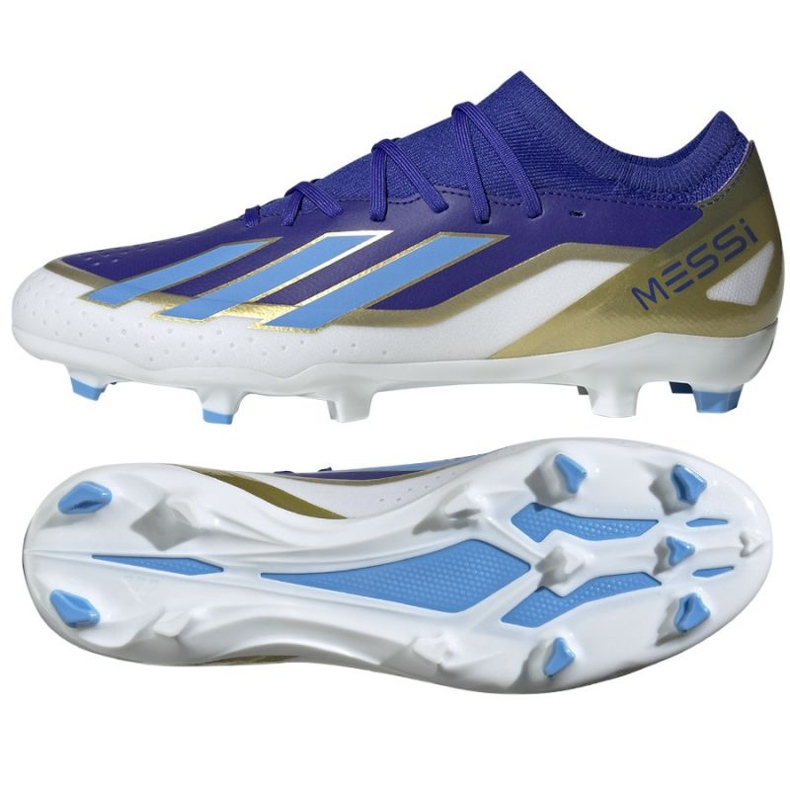 Adidas X Crazyfast League Messi Fg ID0712 skor blå